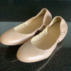 JCrew Nude Ballet Flats